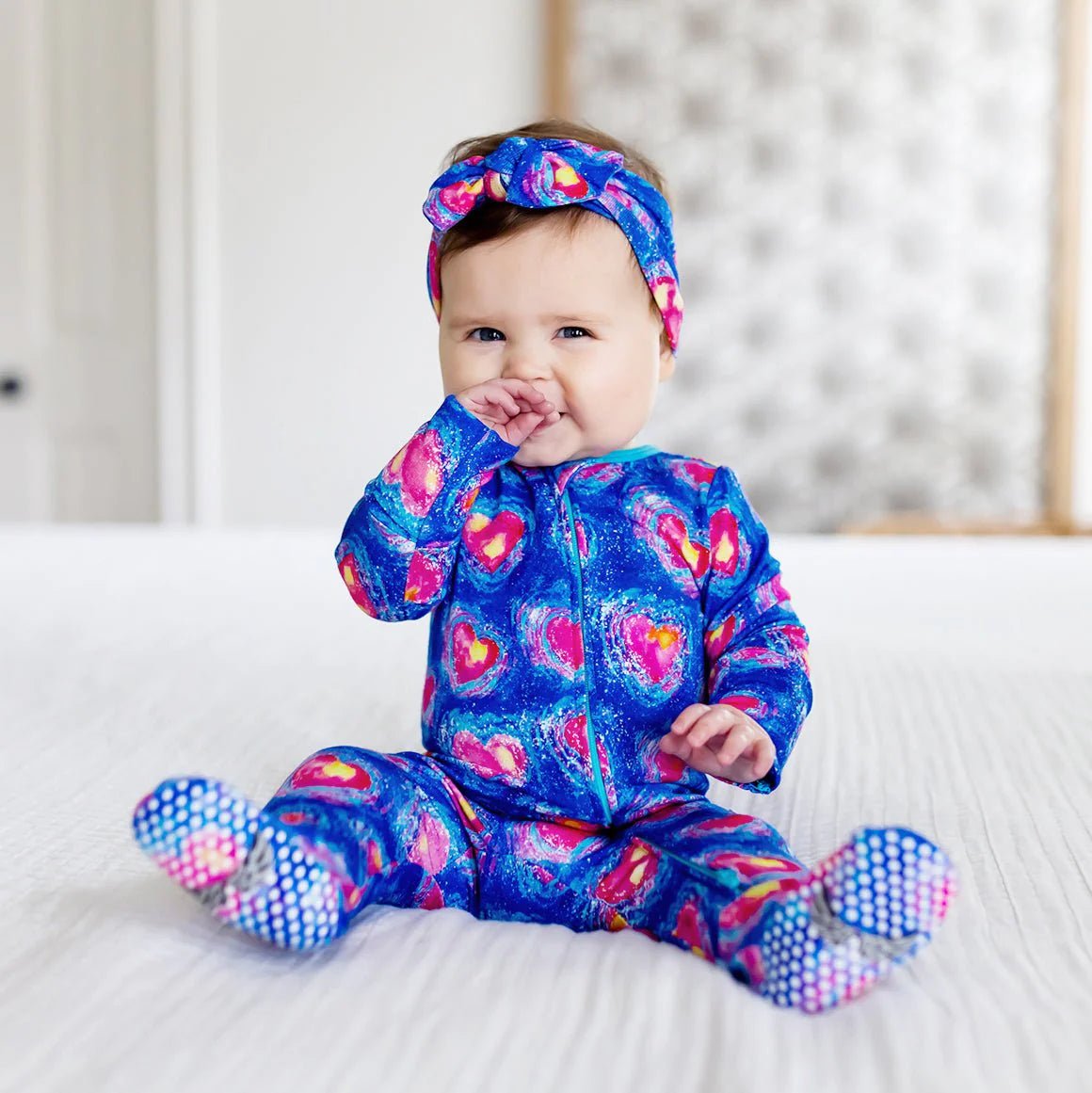 Double Zipper Bamboo Baby Sleeper  Bamboo Pajamas – One Kind Clothing, LLC
