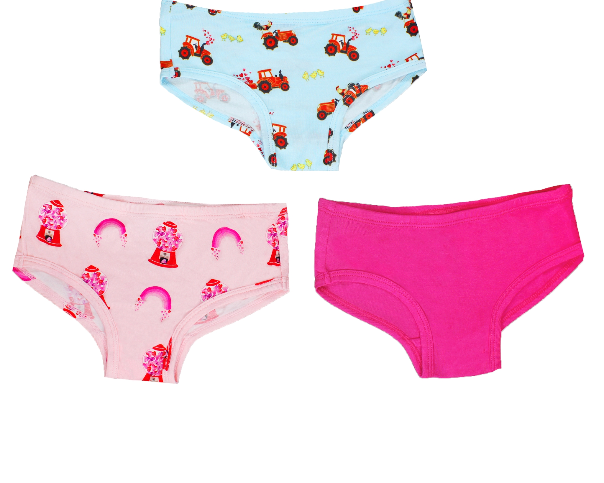 Nakusu 12Pieces On Sale Kid's/Girl's Underwear Panty Promo Free Size 1-3yrs