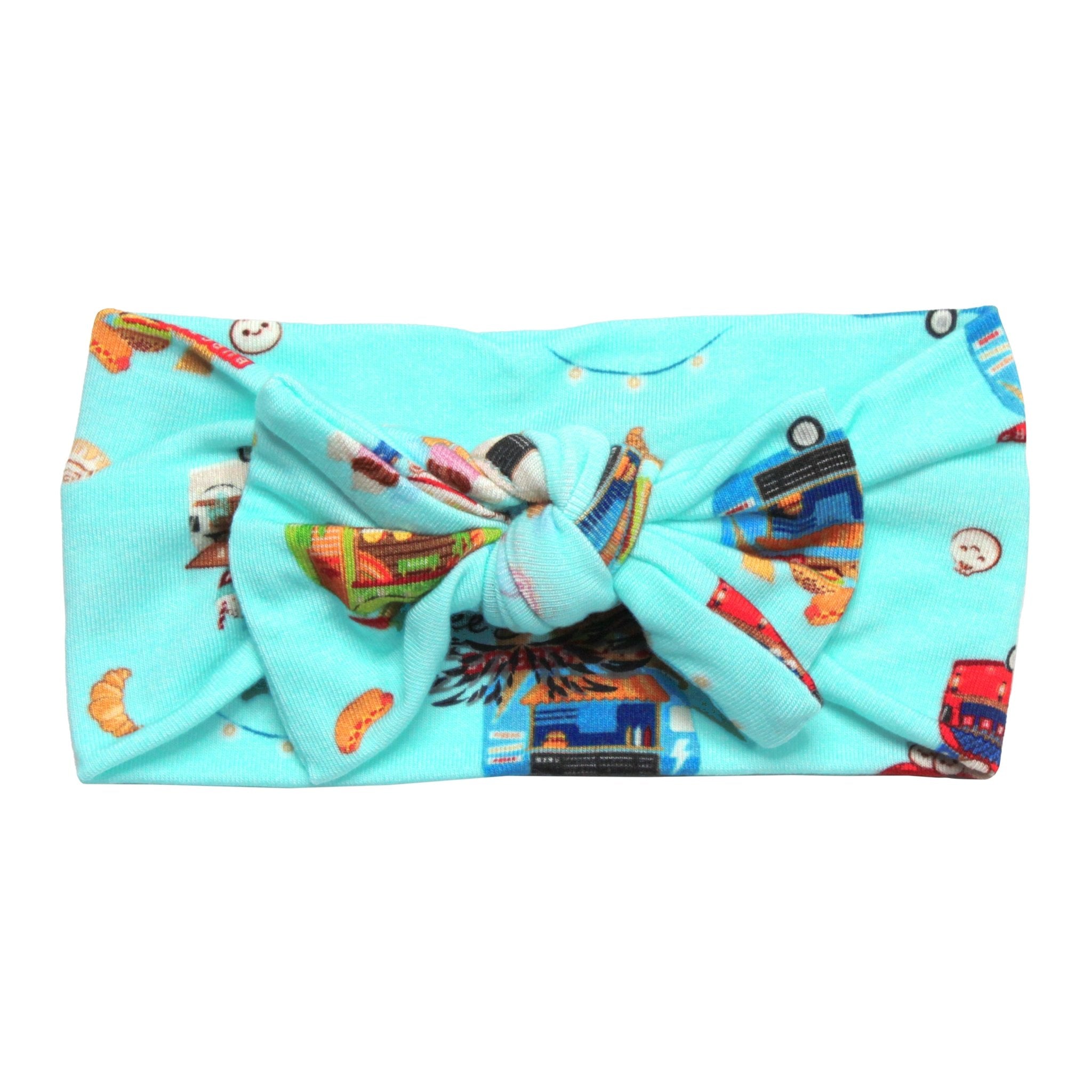 Airstream Food Trucks Hair Bow