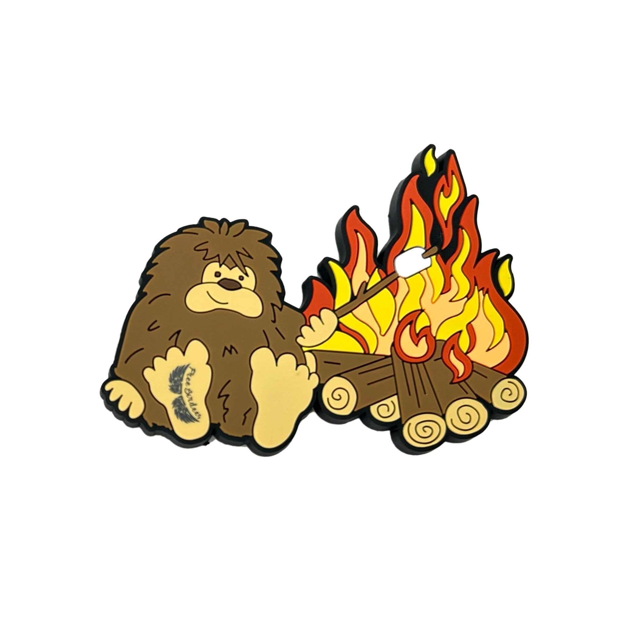 Bigfoot Camping Magnet