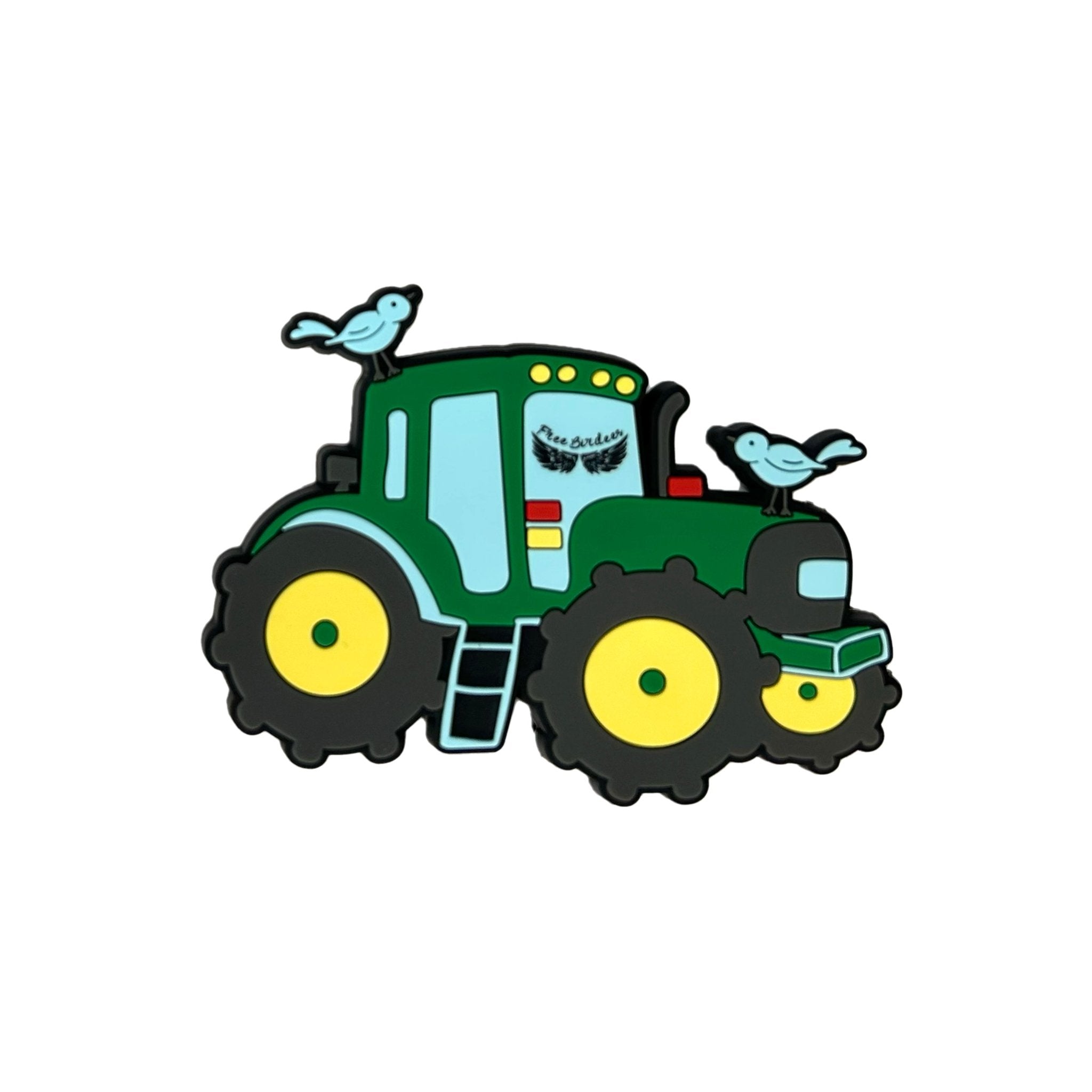 Free Birdees Green Tractors Magnet