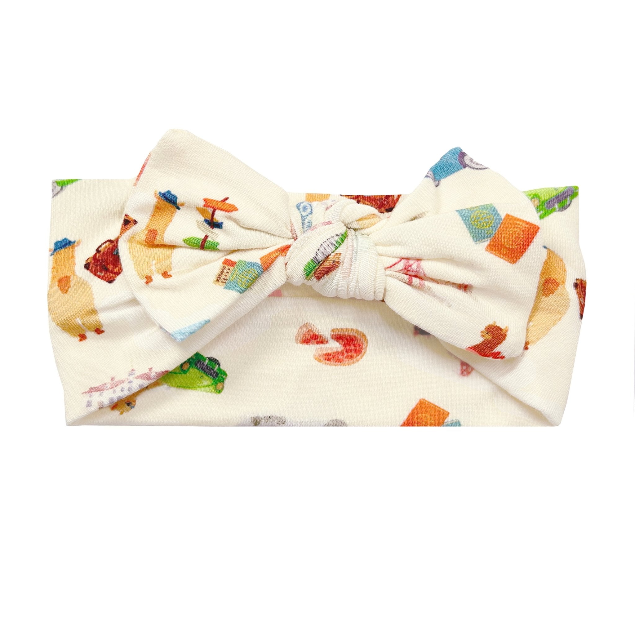 Alpaca Road Trip Hair Bow