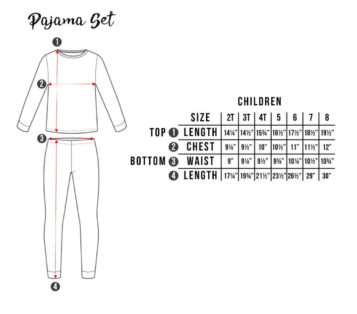 Cloud Pajama Set (2T-6Y)