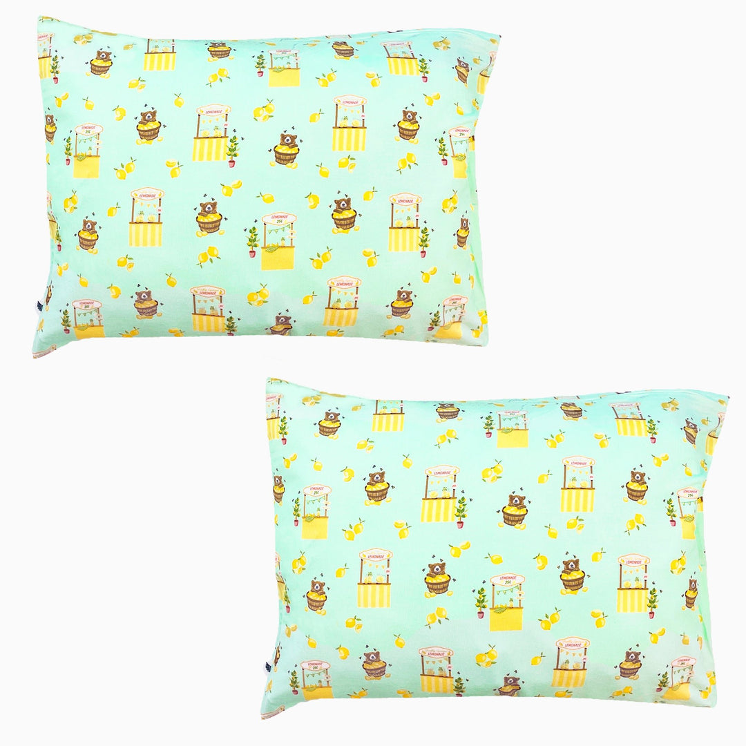 Lemonade Stands & Honey Bears 2-Pack Toddler Pillow Case