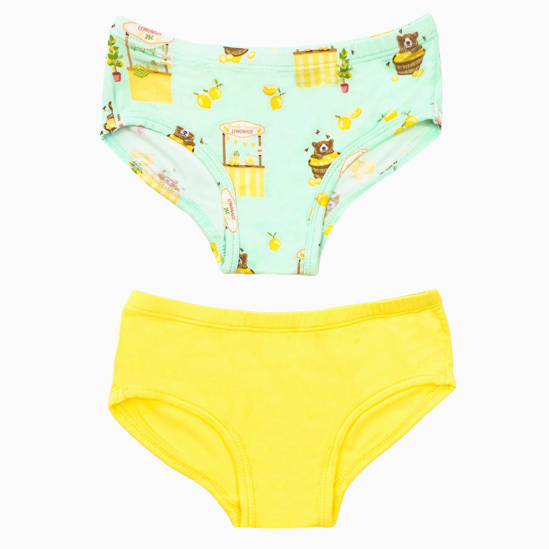 Lemonade Stands & Honey Bears Girls Underwear Set of 2