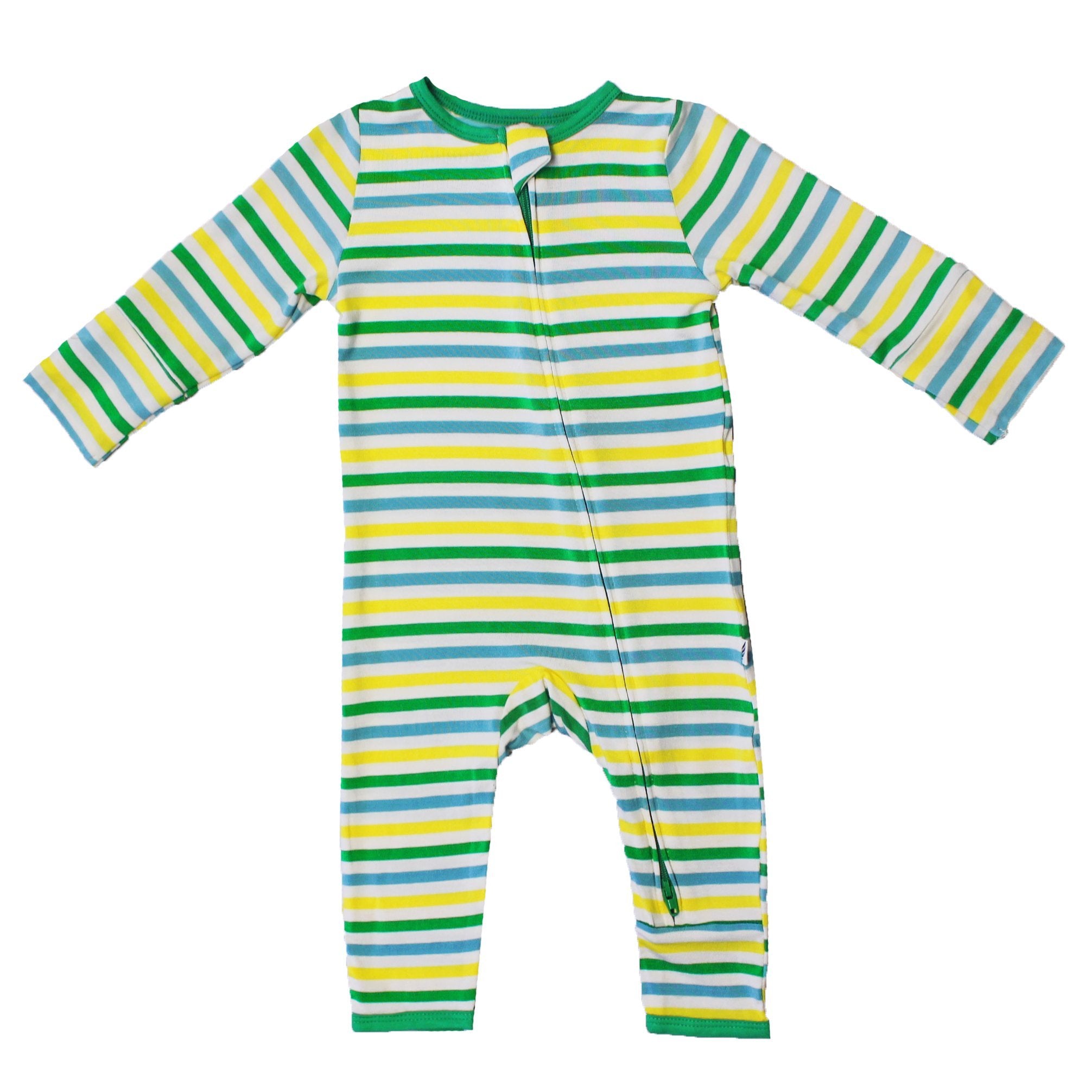 Tractors Stripe Coverall (0-3T)