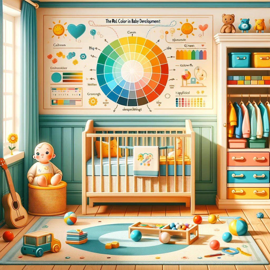 The Role of Color in Baby Development: What Colors to Choose for Your Nursery and Clothing - Free Birdees