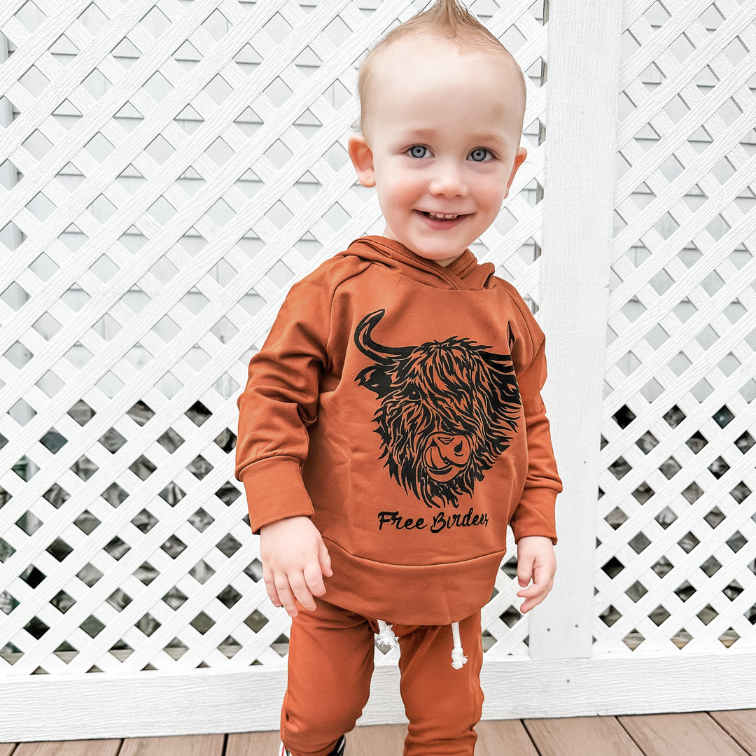 Highland Hoodie Sweatshirt || Bamboo/Cotton/Spandex French Terry (18M-8Y)