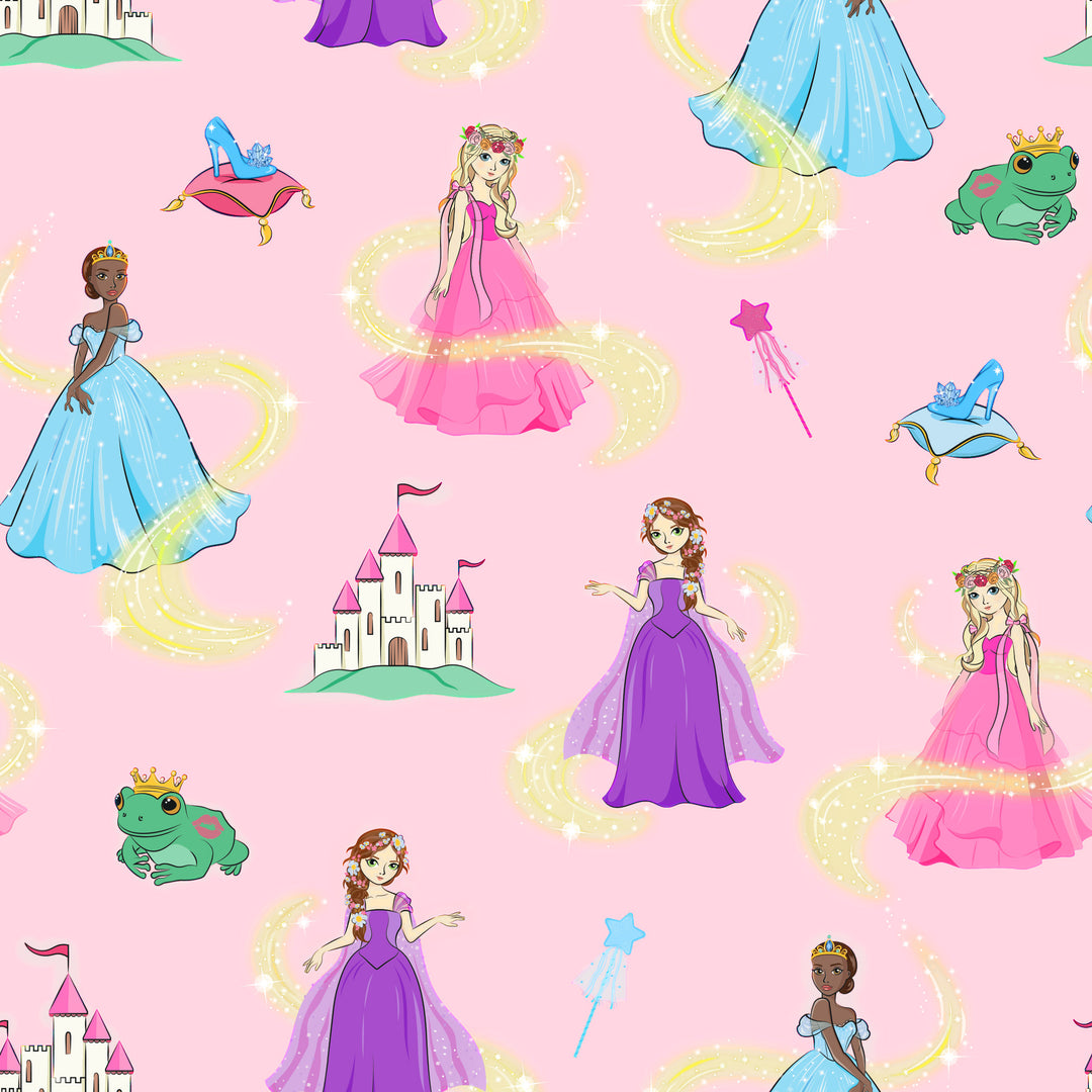 Make Your Own Magic Princesses Ruffle Peplum Bummie Set (3M-24M)