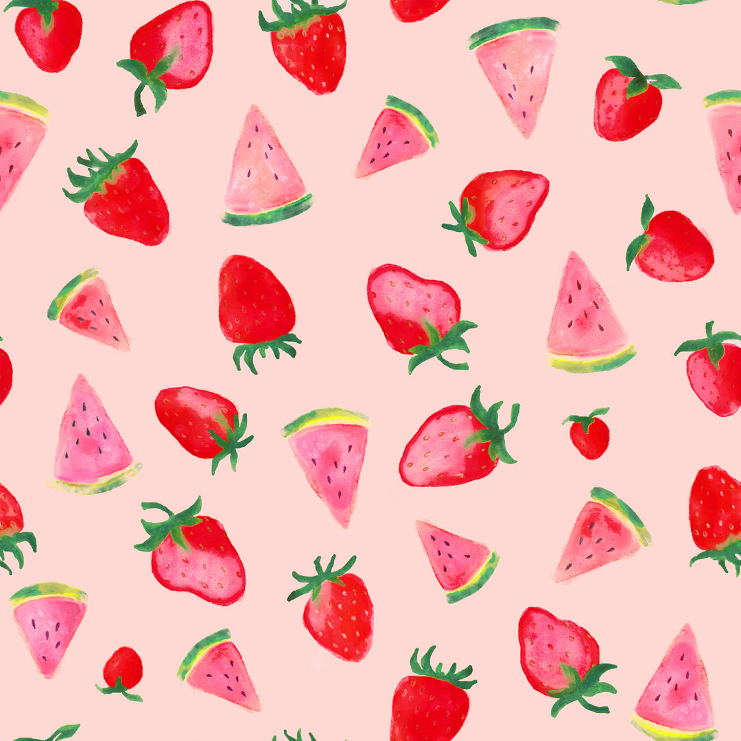 Sun-Kissed Berry Melon Twirling Dress (2T-6Y)