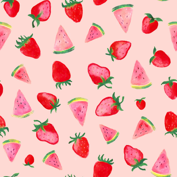 Sun-Kissed Berry Melon Twirling Dress (2T-6Y)