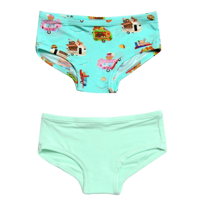 Airstream Food Trucks Girls Underwear Set of 2 - Free Birdees