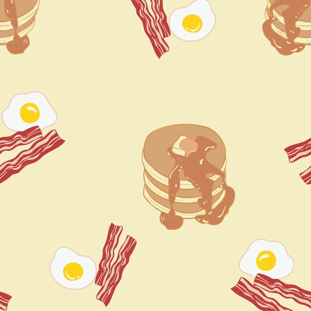 Buttermilk Pancakes & Bacons Stroller Blanket - Free Birdees