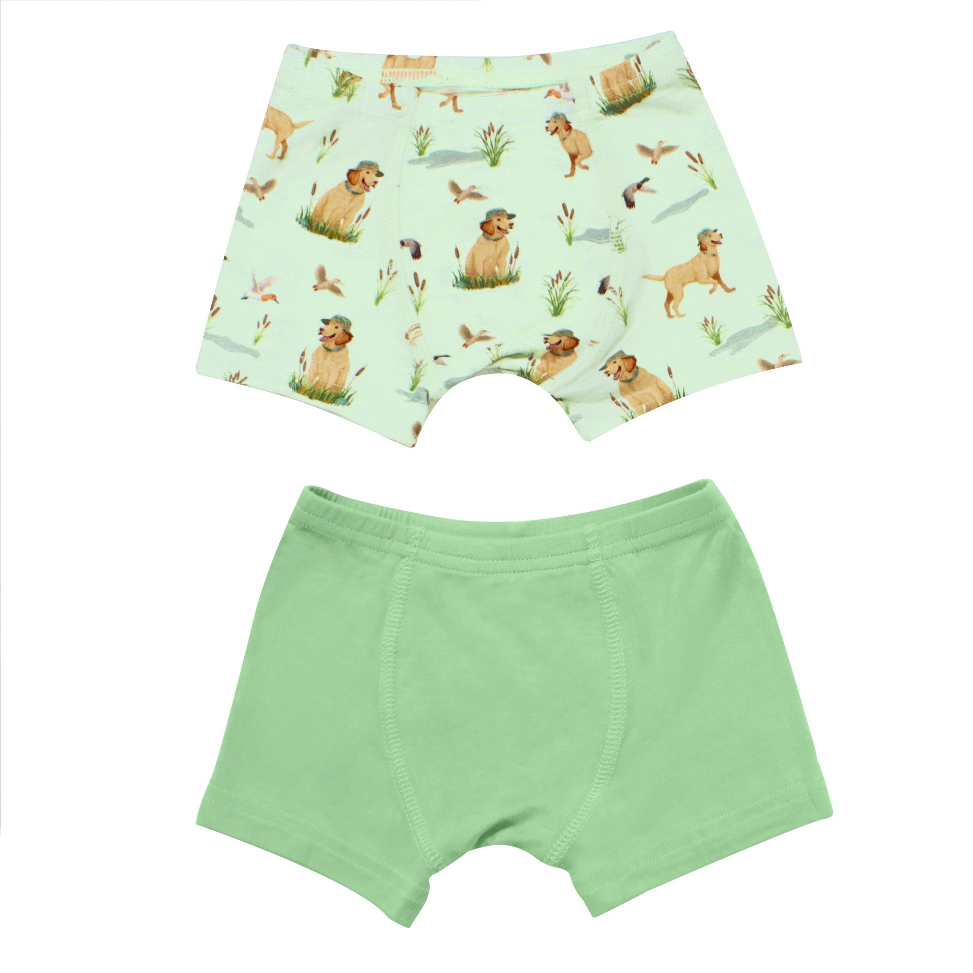 Duck Duck Dog Boys Boxer Set of 2 – Free Birdees