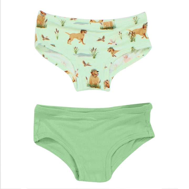 Duck Duck Dog Girls Underwear Set of 2 - Free Birdees