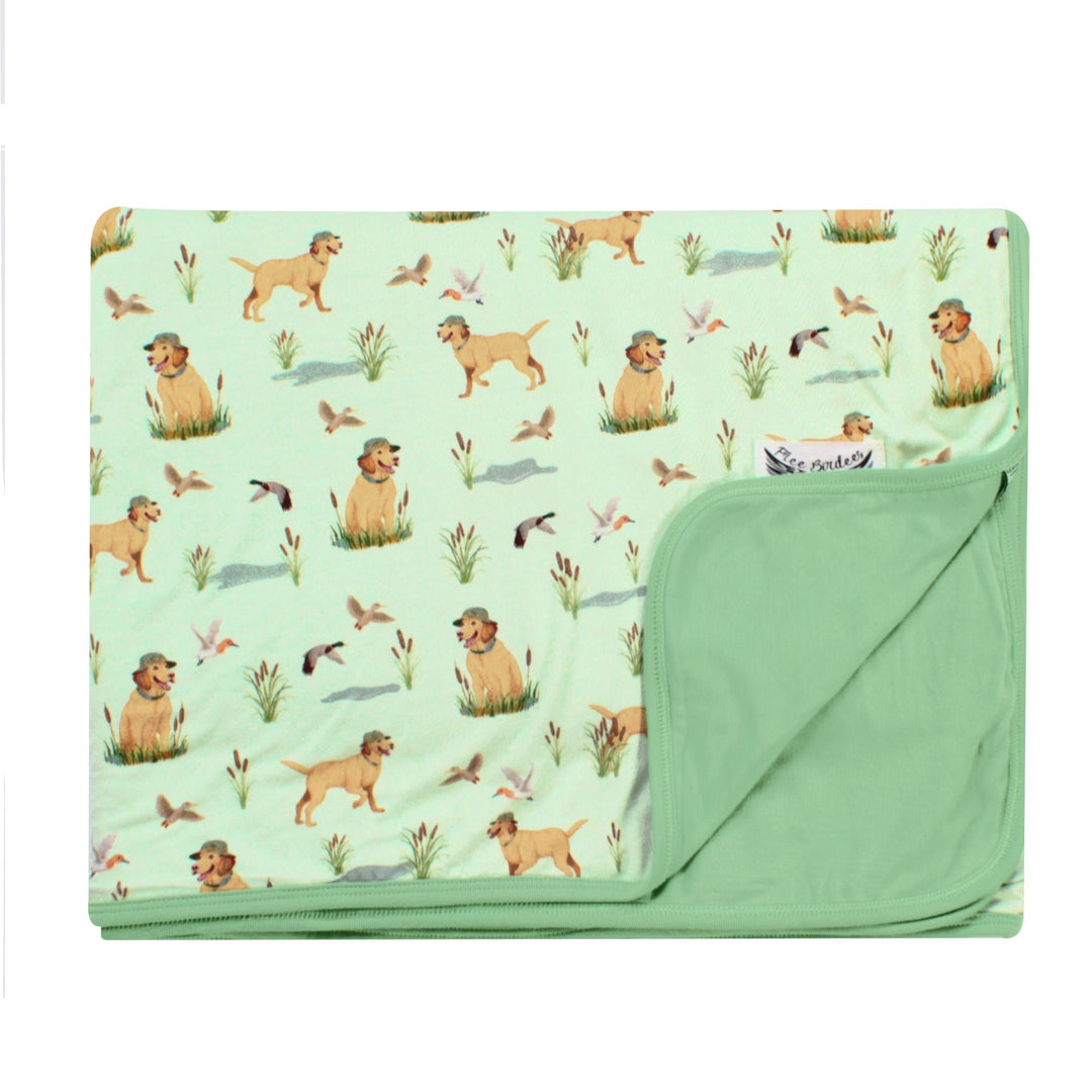 Duck Duck Dog Toddler Blanket - Free Birdees