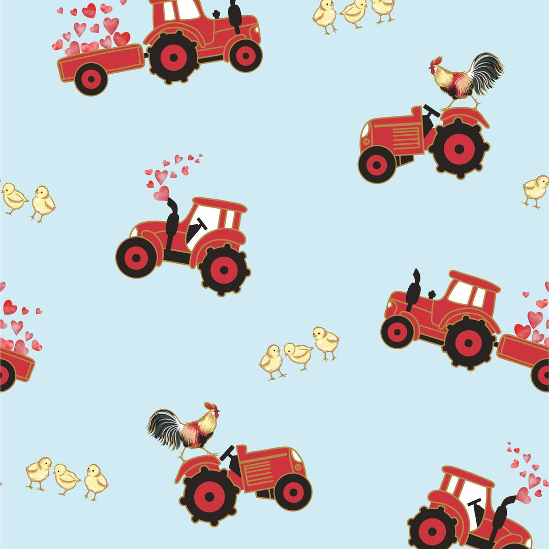 Farm Friends with Red Tractors Sleep Sack 1.0 Tog - Free Birdees