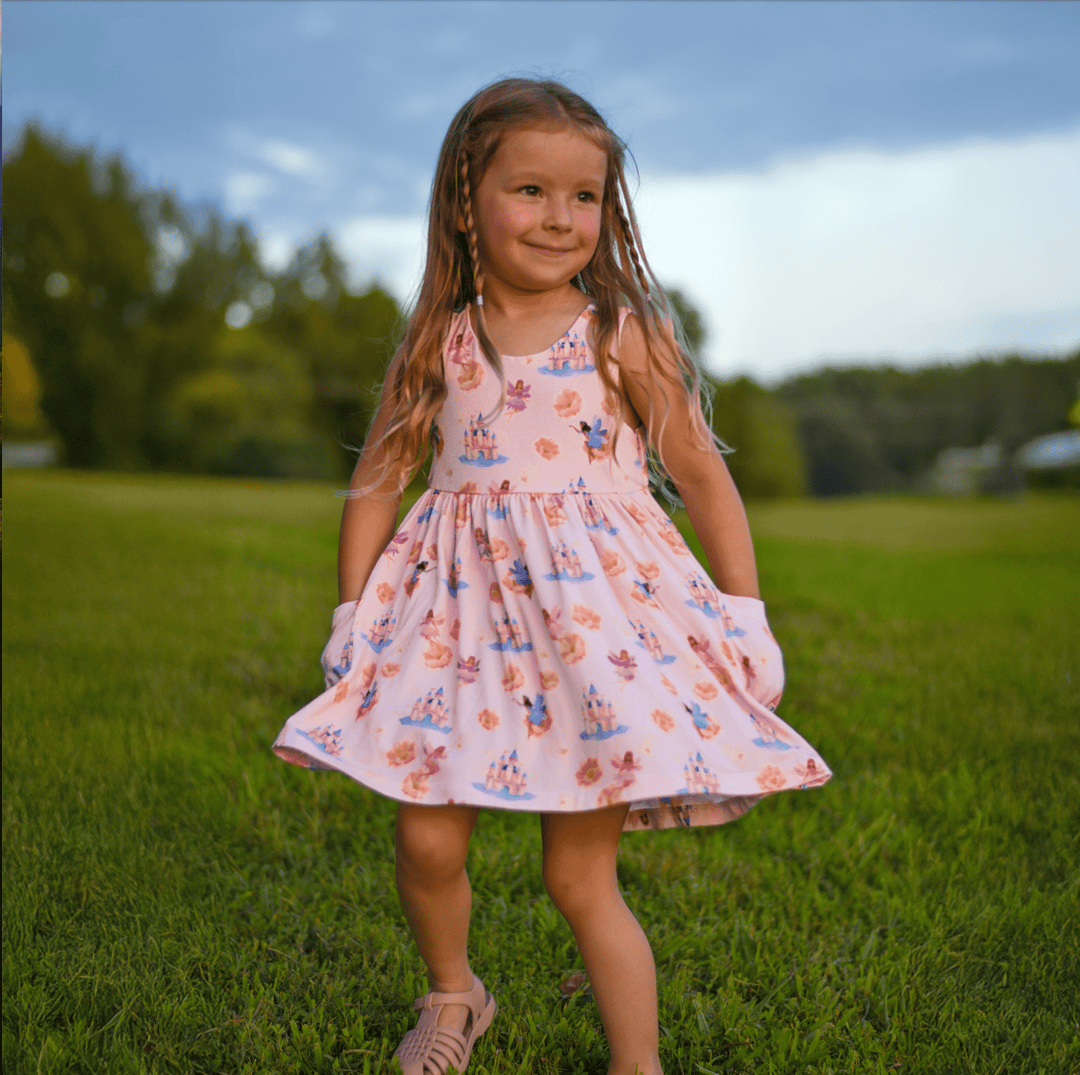 Fleur de Fairy Pocket Dress (2T - 7/8)