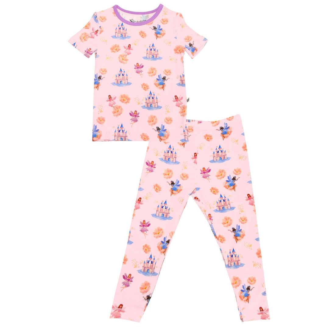 Fleur de Fairy Short Sleeve Pajama Set (2T-12Y)