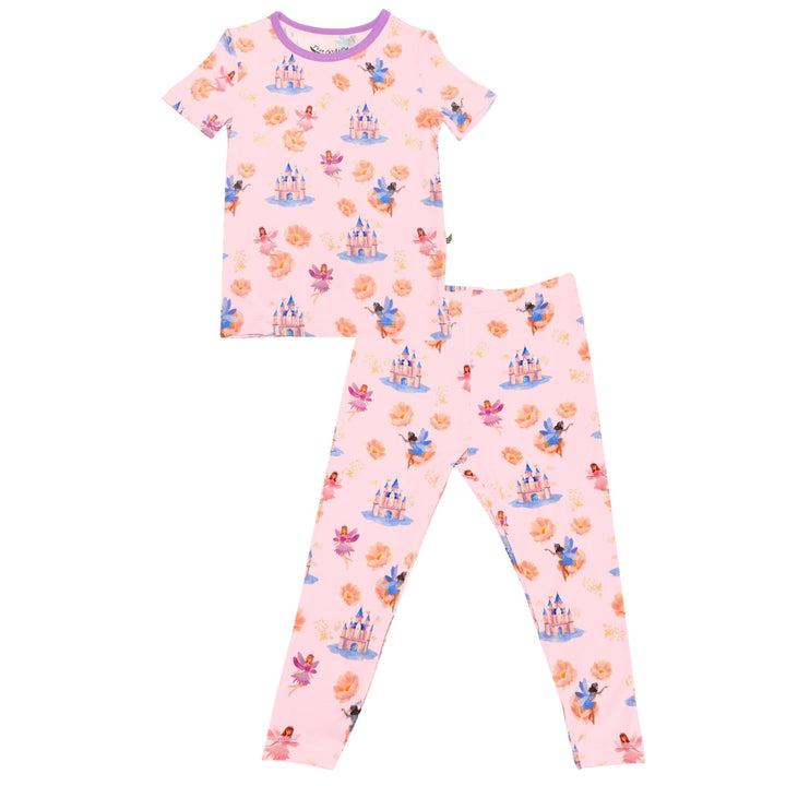 Fleur de Fairy Short Sleeve Pajama Set (2T-12Y)