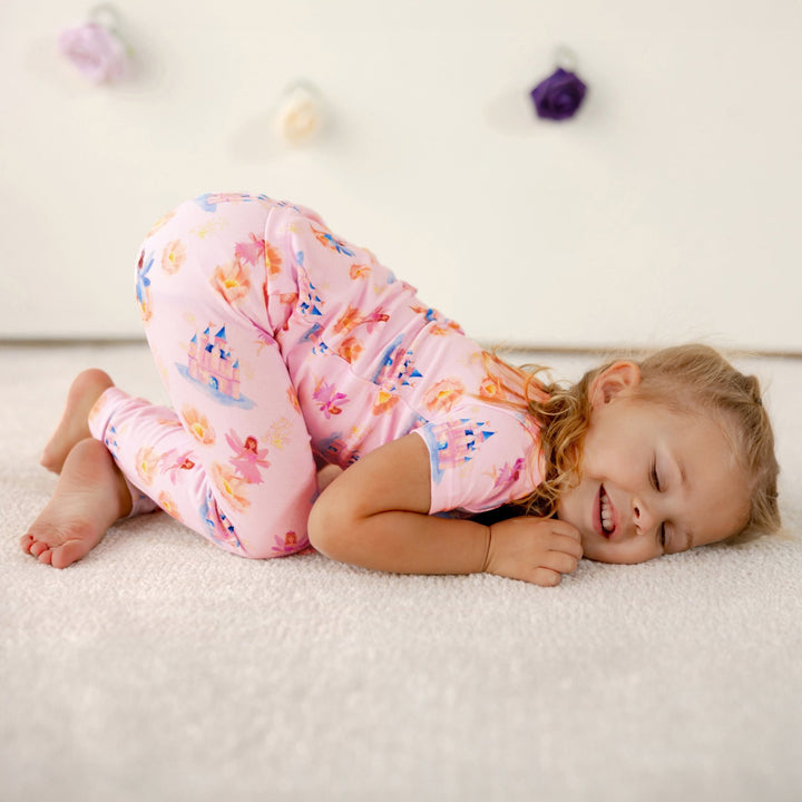 Fleur de Fairy Short Sleeve Pajama Set (2T-12Y)