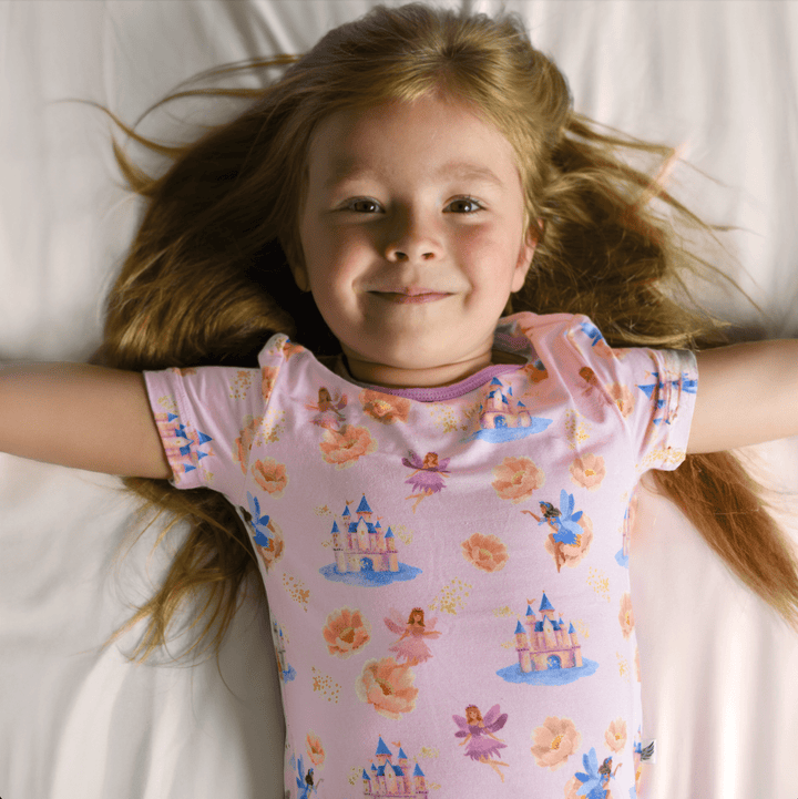 Fleur de Fairy Short Sleeve Pajama Set (2T-12Y)