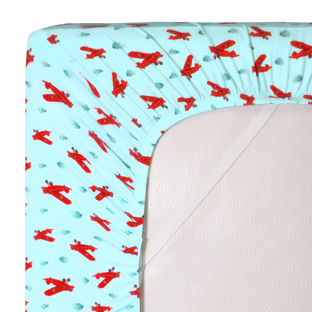 Free Dreamers Aviators Twin Fitted Sheet - Free Birdees