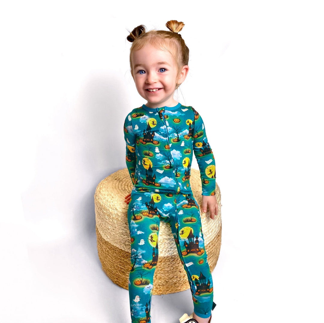 Halloween Spooktacular Coverall (0 - 3T) - Free Birdees