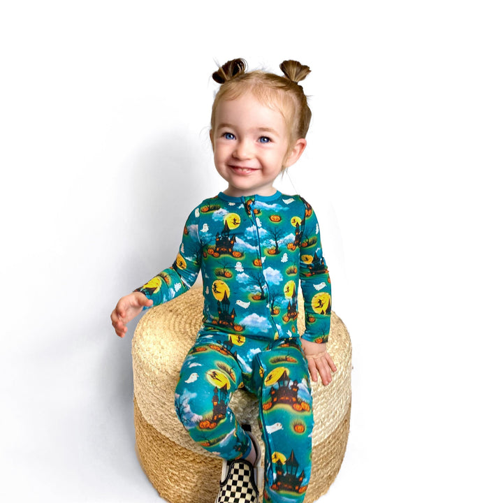 Halloween Spooktacular Coverall (0 - 3T) - Free Birdees