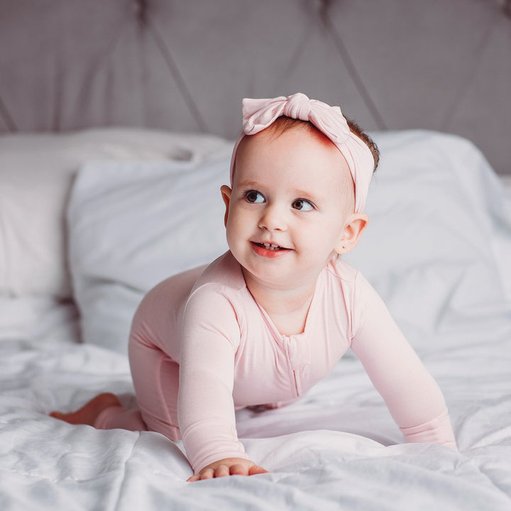 Heavenly Pink Coverall (0-3T) - Free Birdees