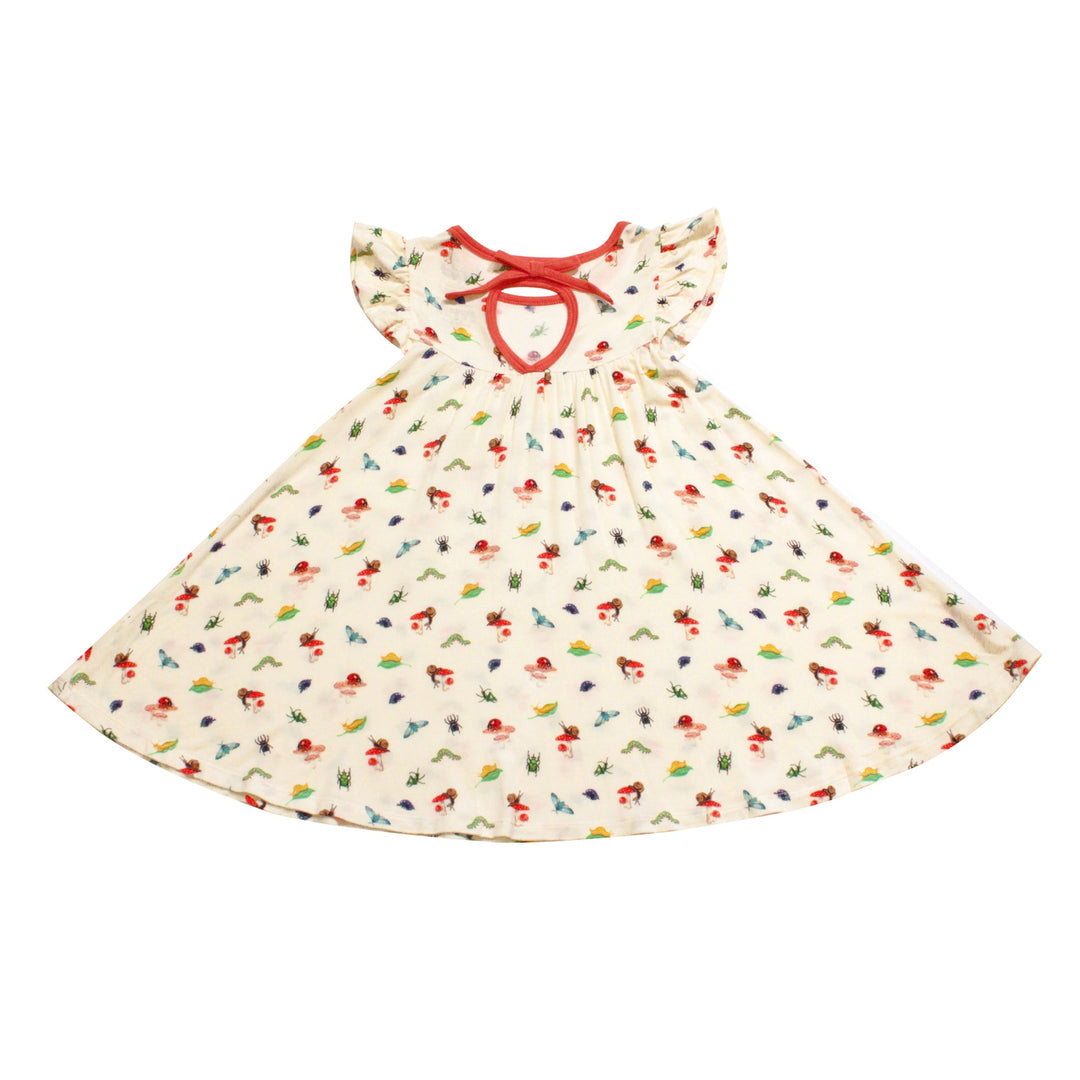 It’s a Bug’s Life Twirling Dress (2T - 6Y) - Free Birdees