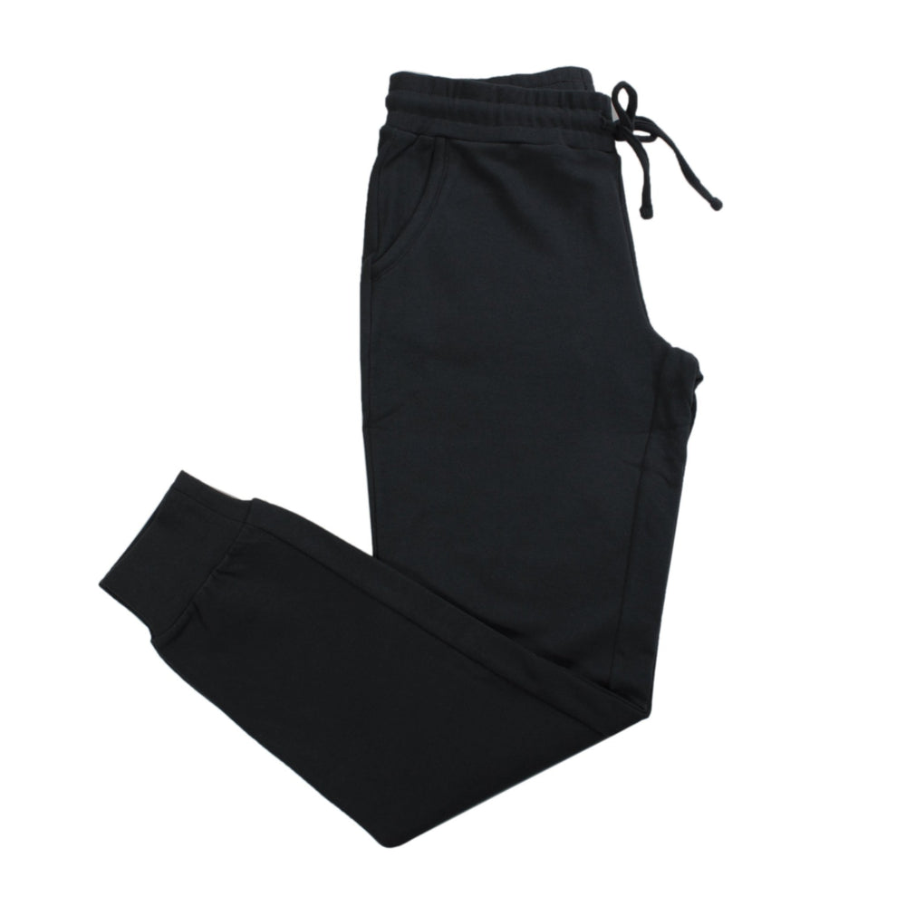 Midnight Black French Terry Women's Jogger - Free Birdees