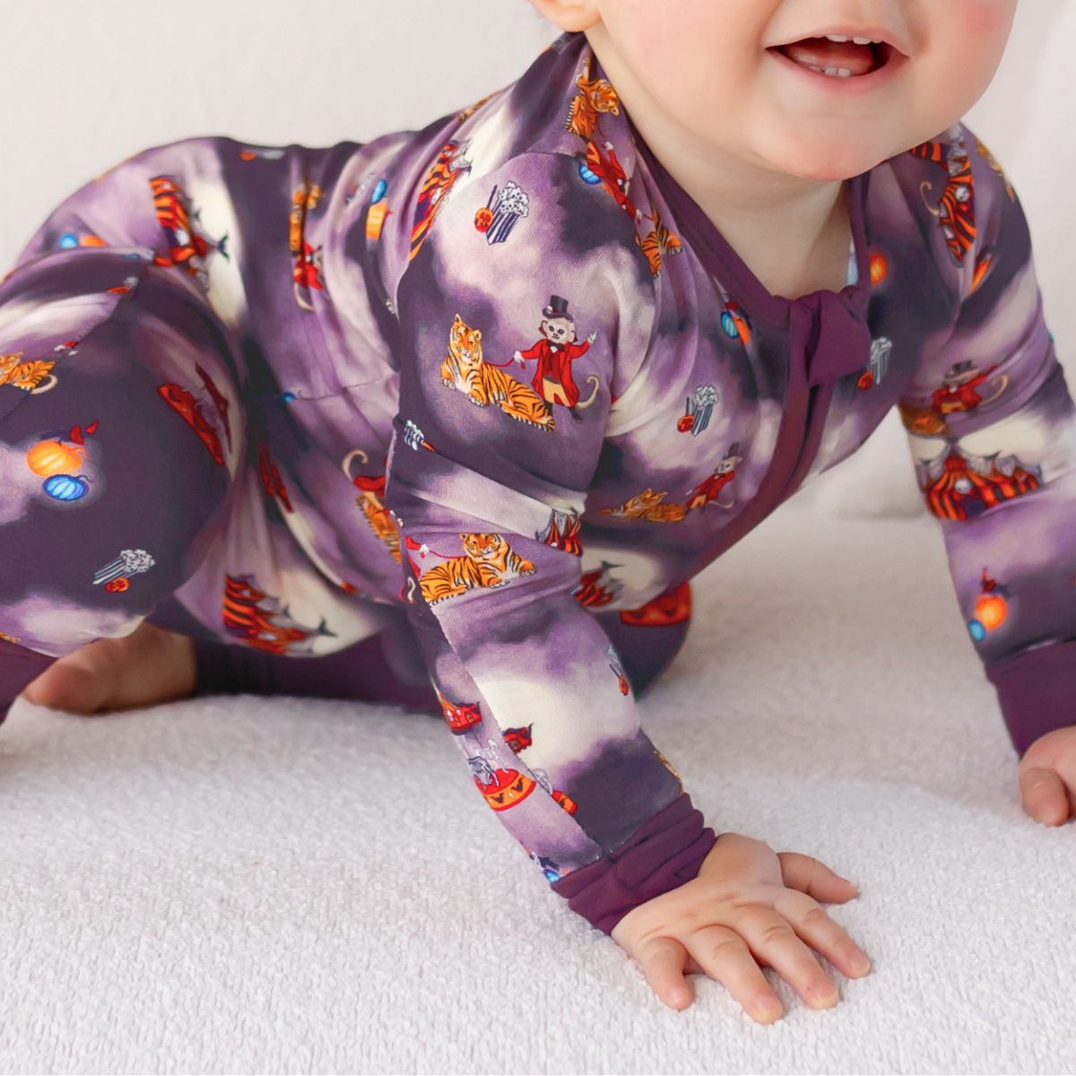 Spooky Carnival Convertible Footie (NB-3T)