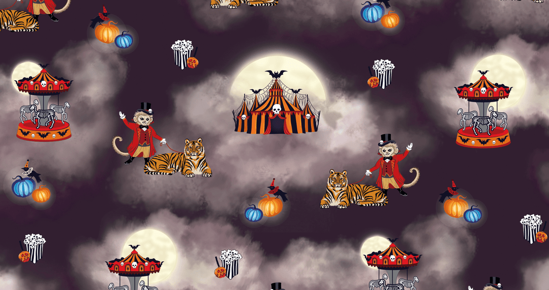 Spooky Carnival Convertible Footie (NB - 3T) - Free Birdees