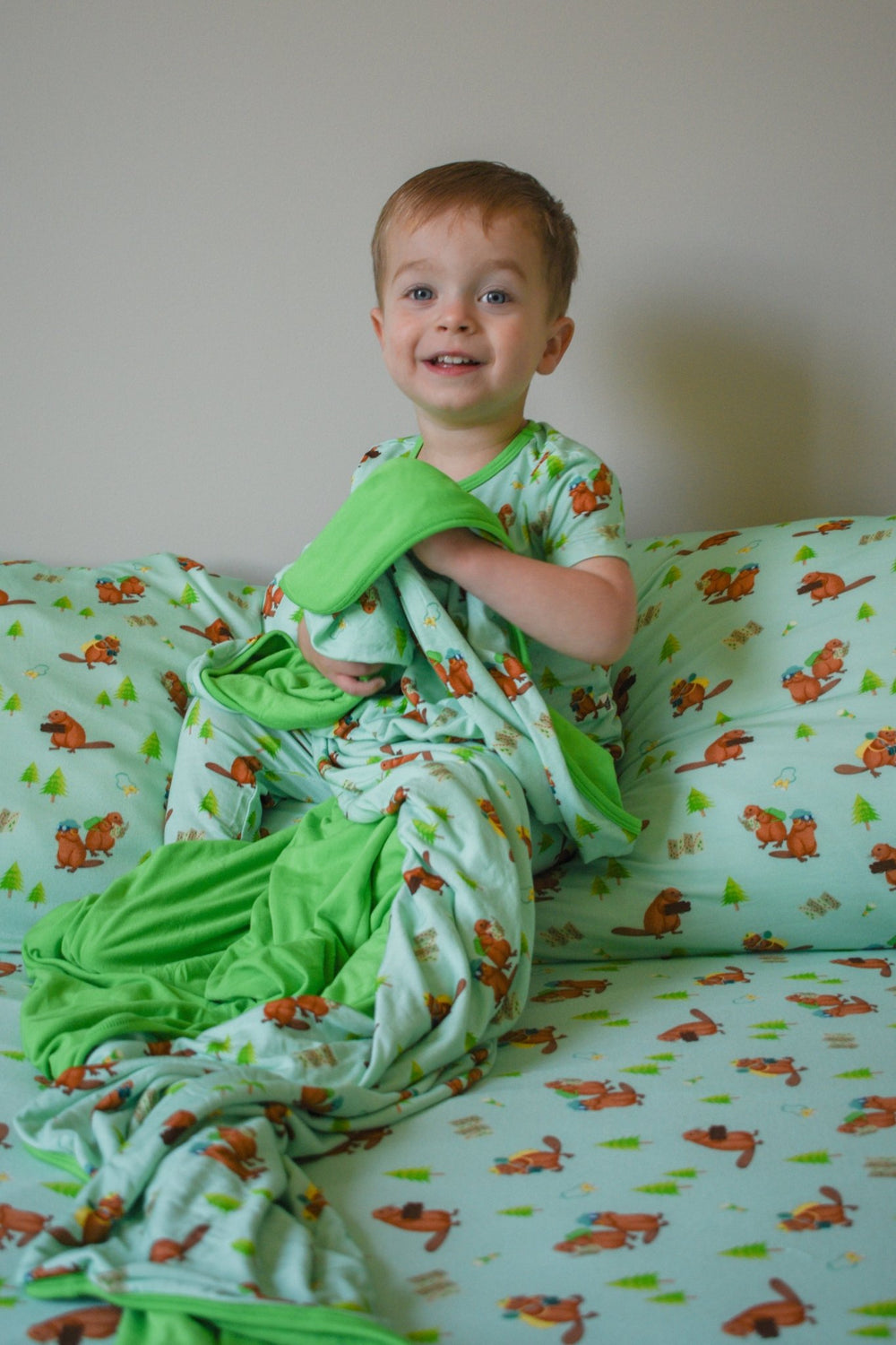 Trailblazing Beavers 2-Pack Pillow Case