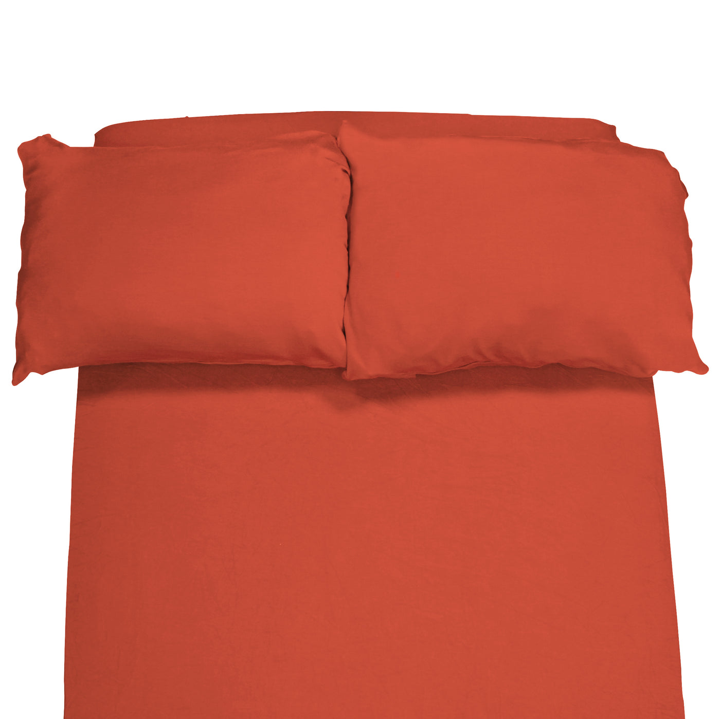 Rust 2-Pack Standard Pillow Case