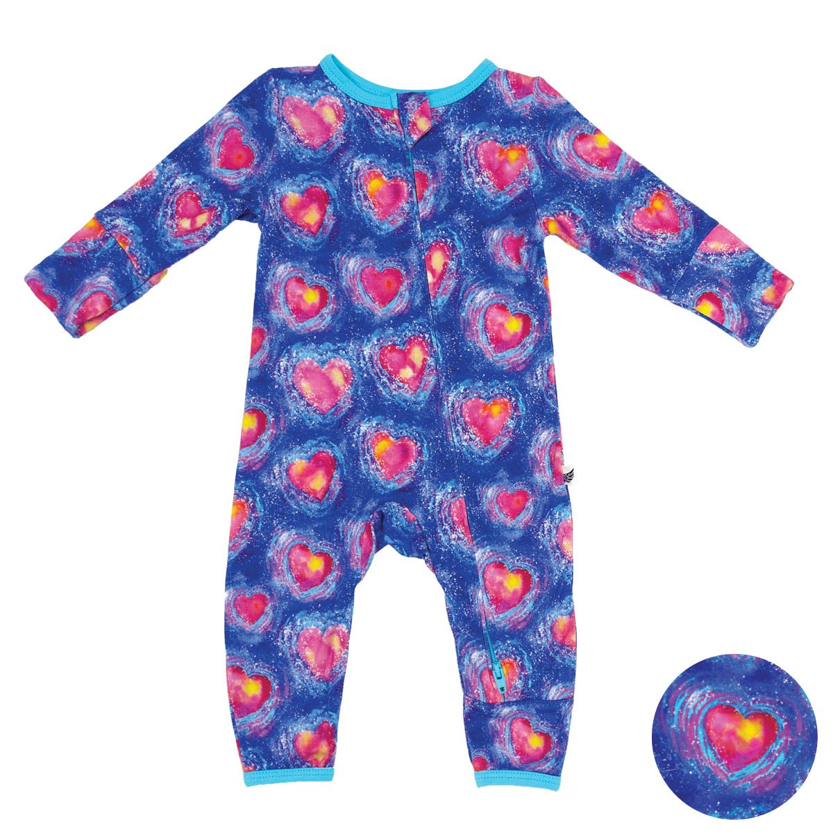 A Thousand Hearts Coverall (0-24m) - Free Birdees