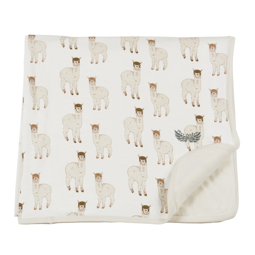 Alpaca Toddler Blanket