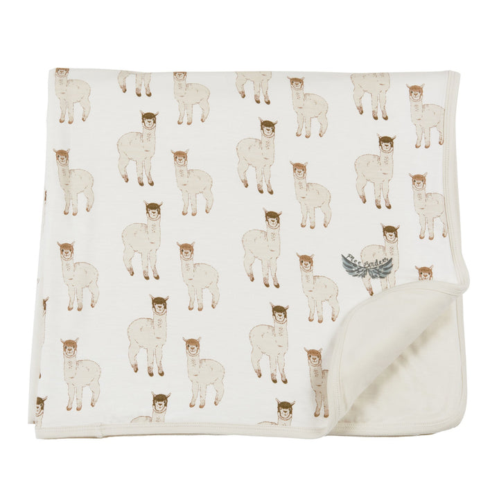 Alpaca Toddler Blanket