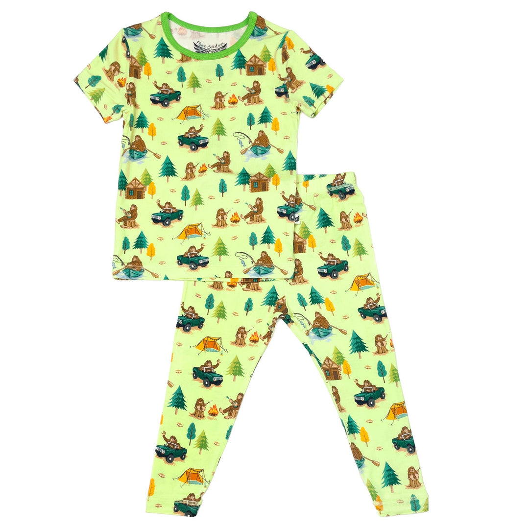 Bigfoot Camping Expedition PJ's - Best Newborn Baby Clothes – Free Birdees