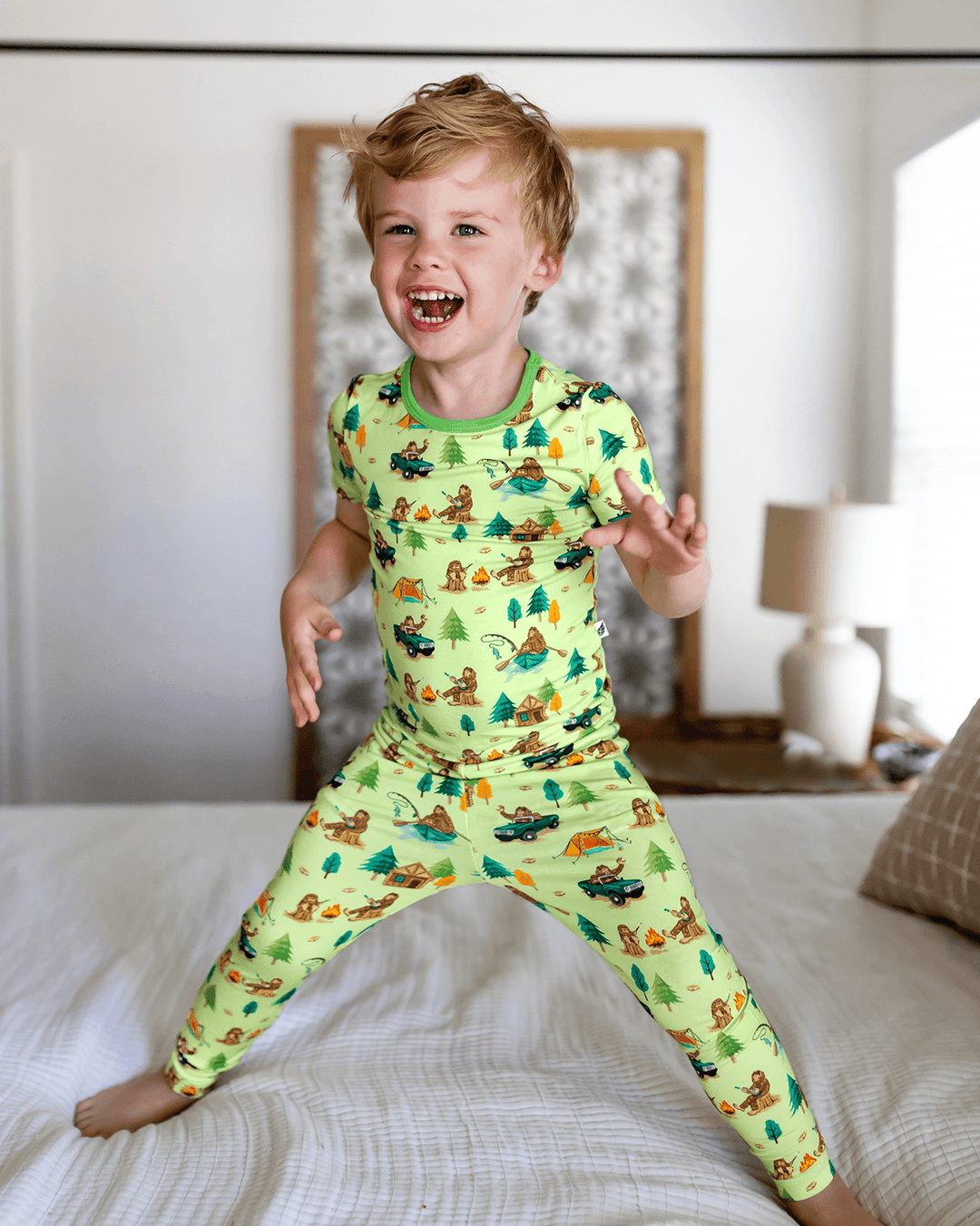 Best Pajamas for Both Boys and Girls - Bigfoot Camping Expedition – Free  Birdees