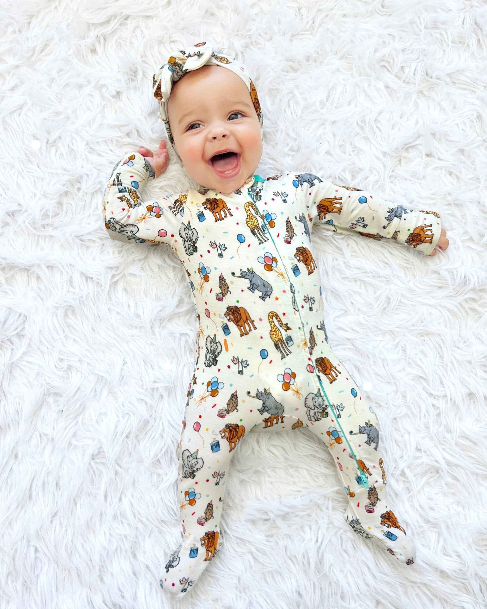 Birthday best sale onesie pajamas