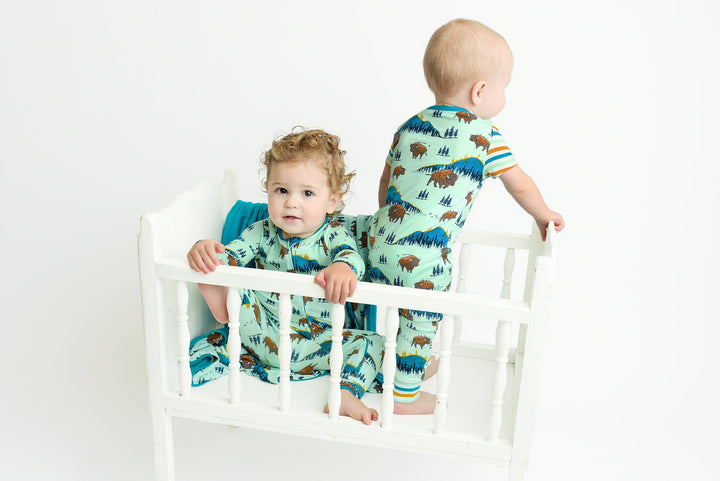 Born to be Wild Bisons Coverall (2T-3T)