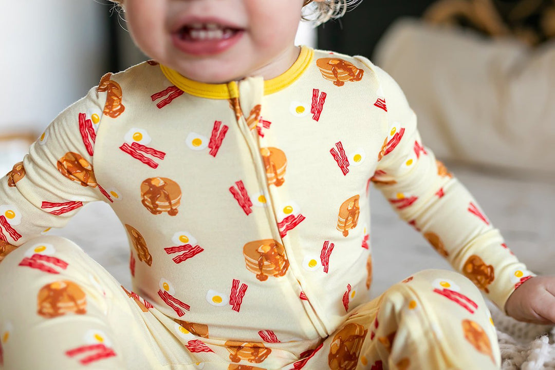 Buttermilk Pancakes & Bacons Coverall (0-24m)