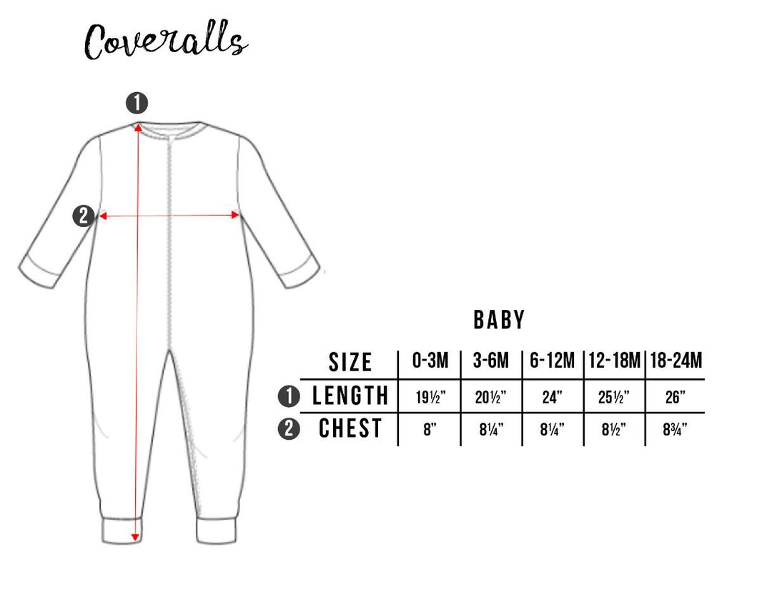 Solid Cloud Coverall (0-24m)