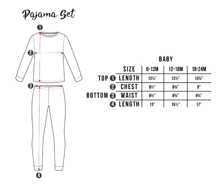 Cloud Pajama Set (0-24m)