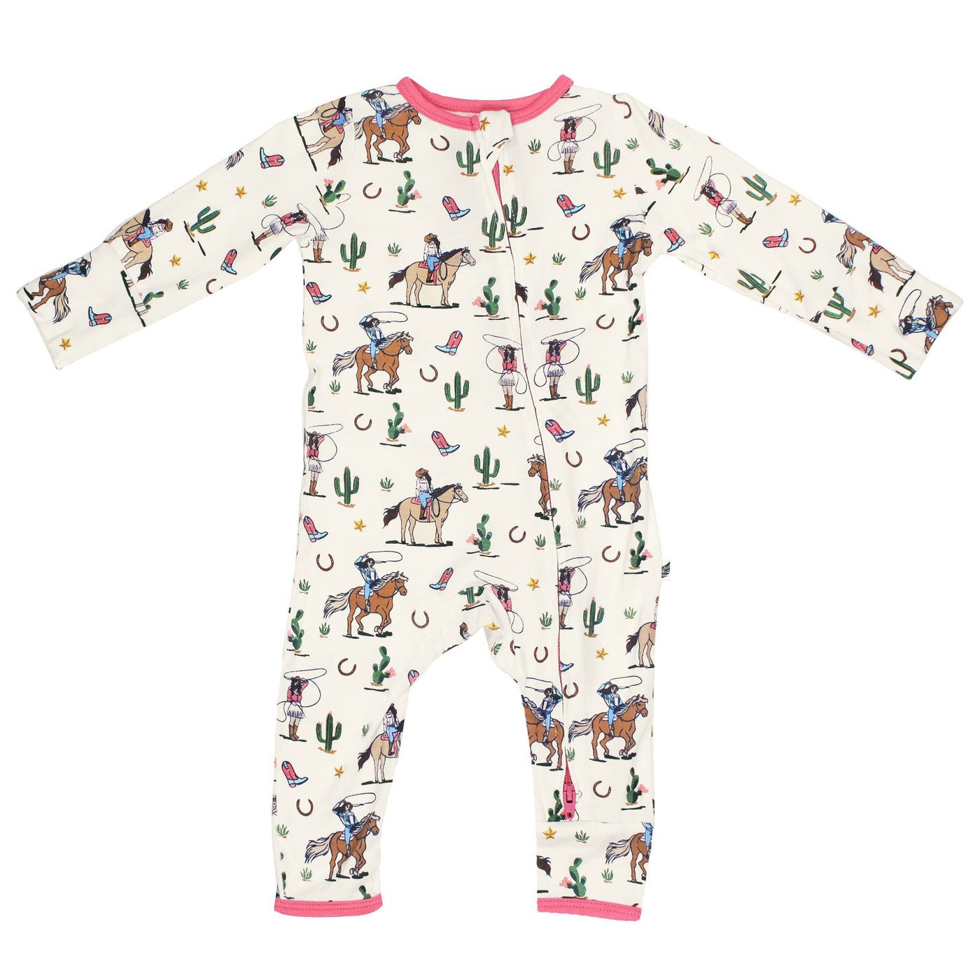 Dancing in My Boots Cowgirls Coverall (0-24m) - Free Birdees