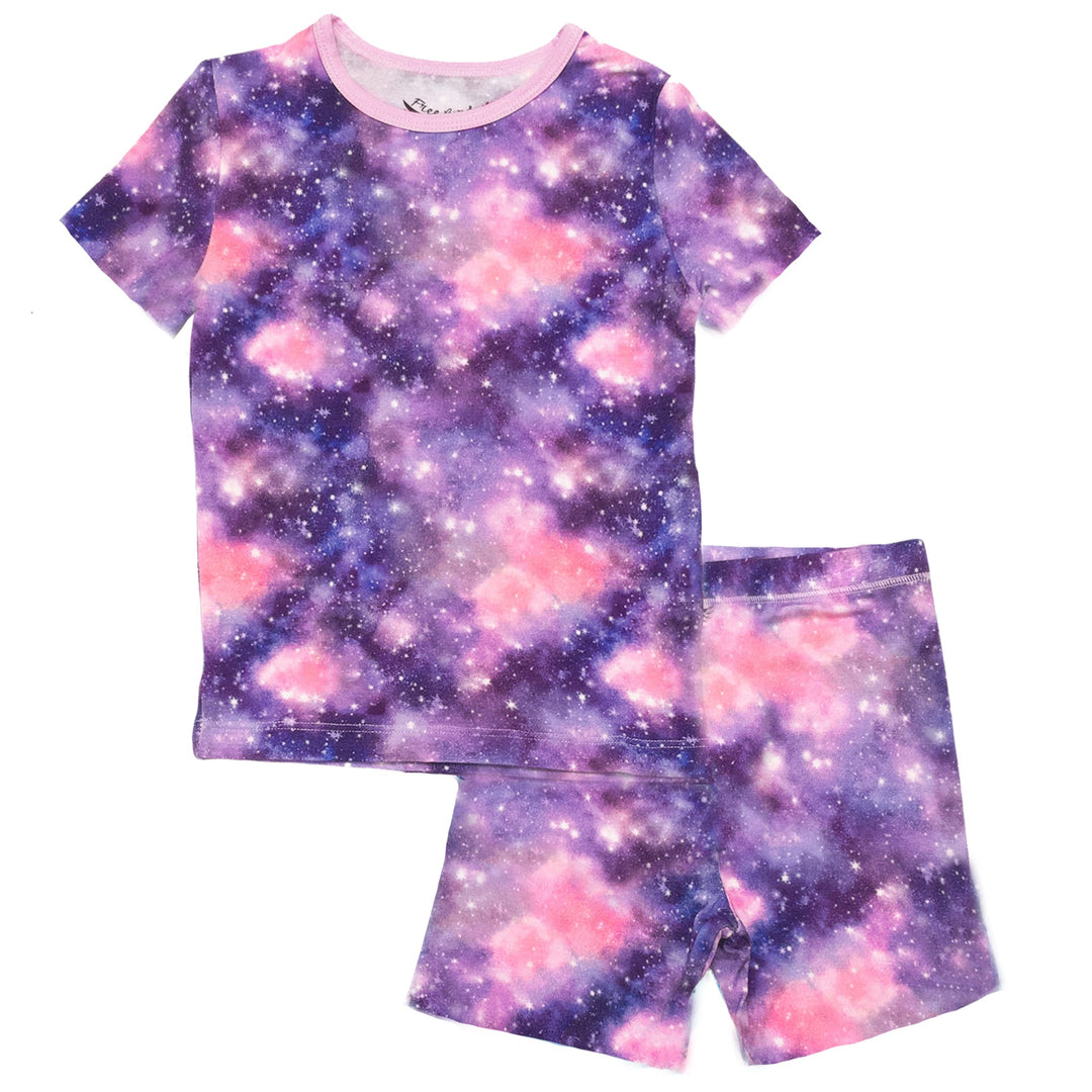Diamonds in the Sky Short Sleeve and Shorts Pajama Set (2T-12Y)
