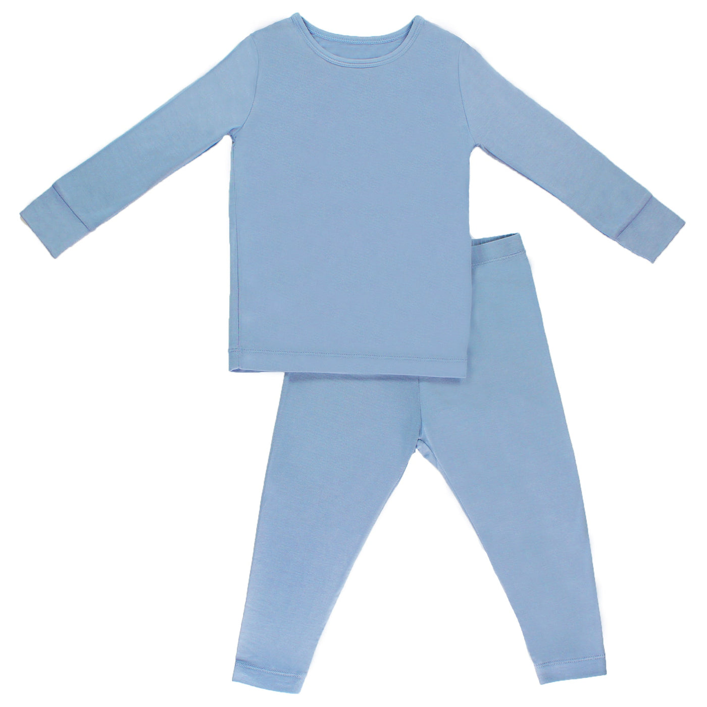 Dried Lavender Long Sleeve Pajama Set (2T-12Y) - Free Birdees