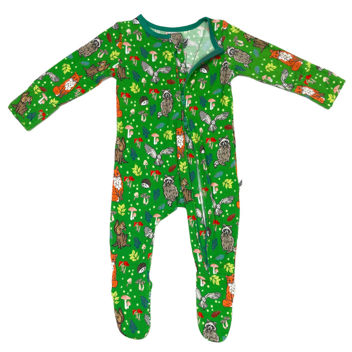 Enchanted Forest Woodland Animals Footie (2T-3T)